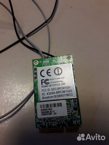 Wi fi модуль Broadcom BCM94311MCG Wi fi модуль Broadcom BCM94311MCG