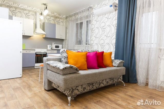 

1-к. квартира, 45 м², 2 кровати