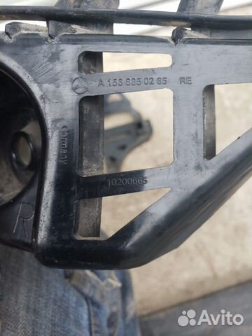 Mercedes Benz GLA 156, кронштейн бампера Mercedes Benz GLA 156, кронштейн бампера