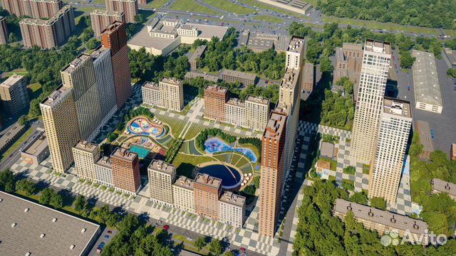 1-к квартира, 28 м², 35/39 эт. 1-к квартира, 28 м², 35/39 эт.