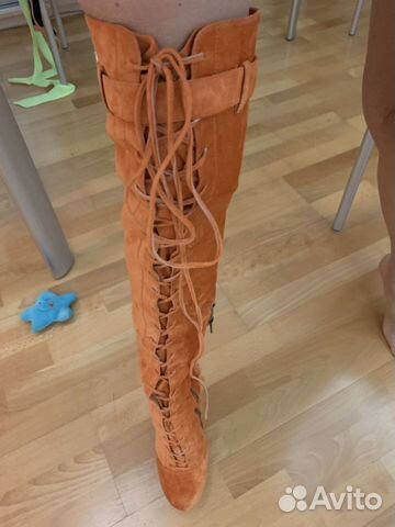 Сапоги Ботфорты новые