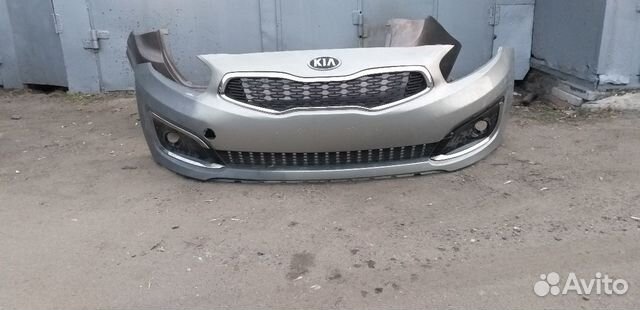 Бампер передний в сборе Kia Ceed 2 рестайлинг