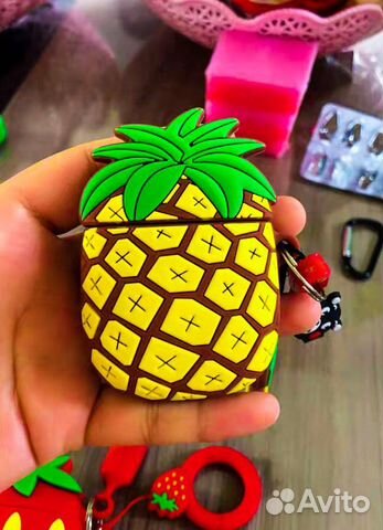 Чехол airpods ананас Чехол airpods ананас
