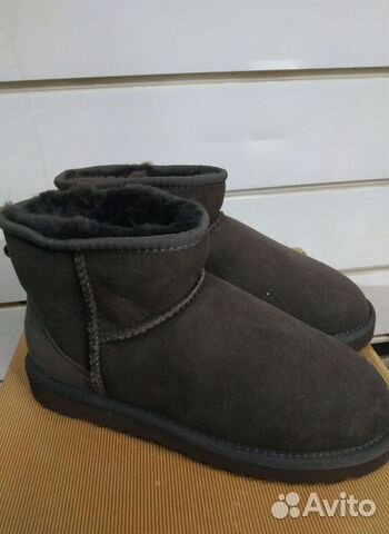 UGG угги, мини-классические шоколадные UGG угги, мини-классические шоколадные
