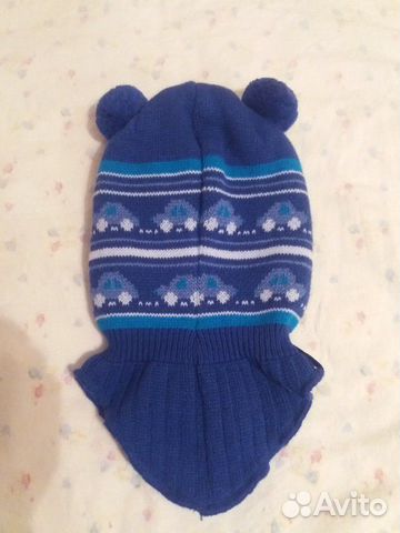 Новая зимняя шапка шлем, разм. 48-50