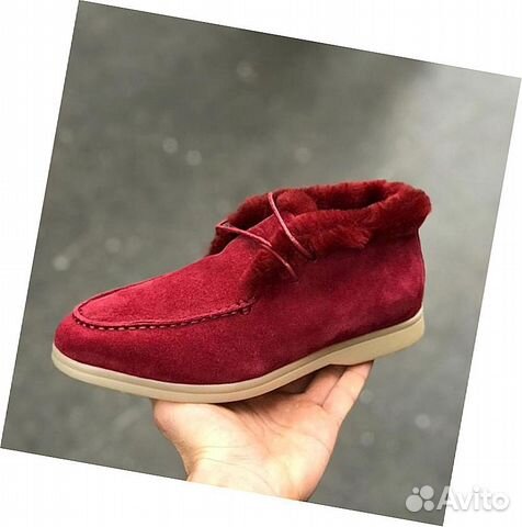 Лоферы зимние Loro Piana