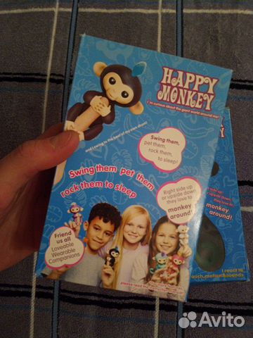 Интерактивные обезьянки фингерлингс 2 штуки Интерактивные обезьянки фингерлингс 2 штуки