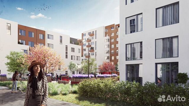 1-к квартира, 73.3 м², 1/8 эт.