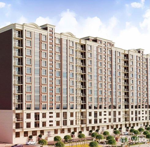 2-к квартира, 70 м², 7/12 эт.