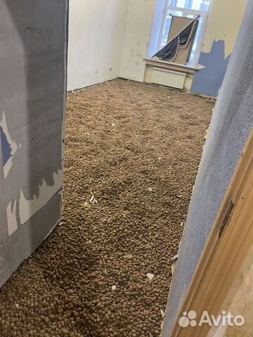 Полусухая стяжка пола в старом фонде Полусухая стяжка пола в старом фонде