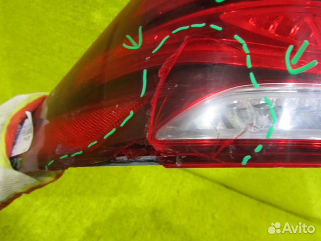 Фонарь левый внешний Mercedes GLE W166 (15-18) A16 Фонарь левый внешний Mercedes GLE W166 (15-18) A16