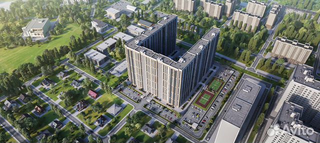2-к квартира, 45.5 м², 18/25 эт. 2-к квартира, 45.5 м², 18/25 эт.