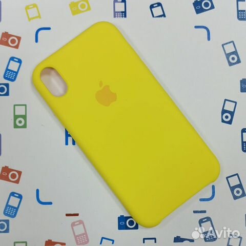 Чехол накладка iPhone XR Лимонадный