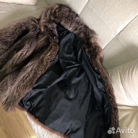 Шуба из енота Шуба из енота
