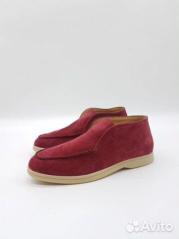 Лоферы замшевые Loro Piana