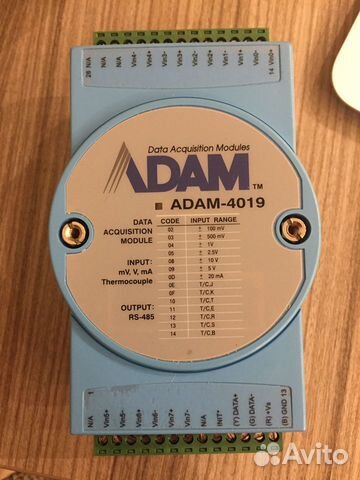 Модуль ввода/вывода Advantech adam-4019 Модуль ввода/вывода Advantech adam-4019