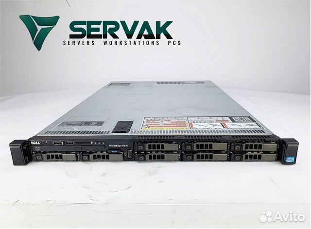 Сервер dell R620 8SFF 2x E5-2697v2 128GB Сервер dell R620 8SFF 2x E5-2697v2 128GB