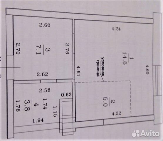 1-к квартира, 31.4 м², 2/19 эт.