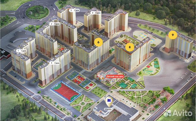 1-к квартира, 39 м², 16/18 эт.