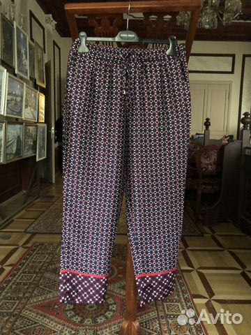 Брюки Капри в пижамном стиле Ralph Lauren новые
