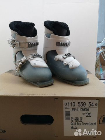 Детские горнолыжные ботинки Salomon для девочки