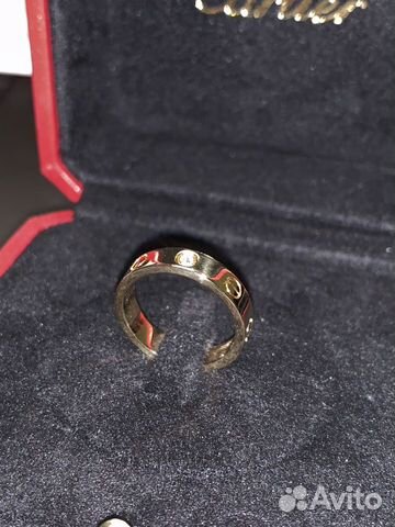Кольцо Cartier Love (оригинал)