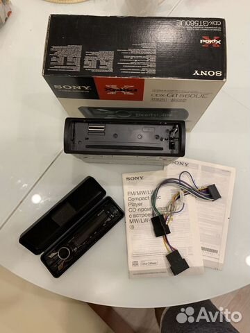 Магнитола Sony cdx-gt560ue Магнитола Sony cdx-gt560ue