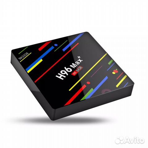 Смарт Тв приставка H96 Max+ 4K 4GB/64GB