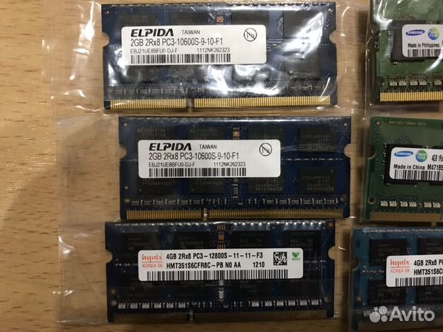 Оперативная память Sodimm RAM