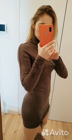 Платье мини Karen Millen из тонкой шерсти