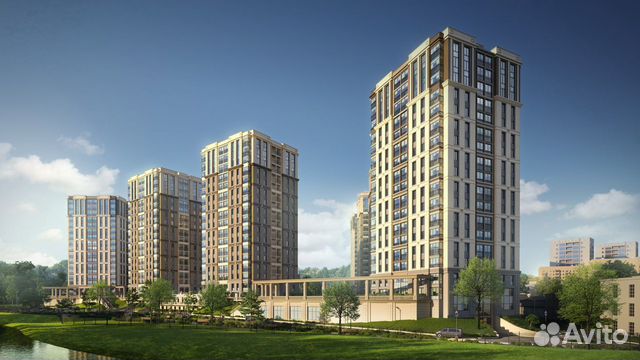 3-к квартира, 90.1 м², 3/17 эт.
