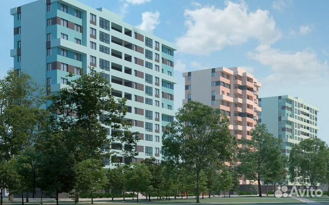 1-к квартира, 29.6 м², 1/13 эт.