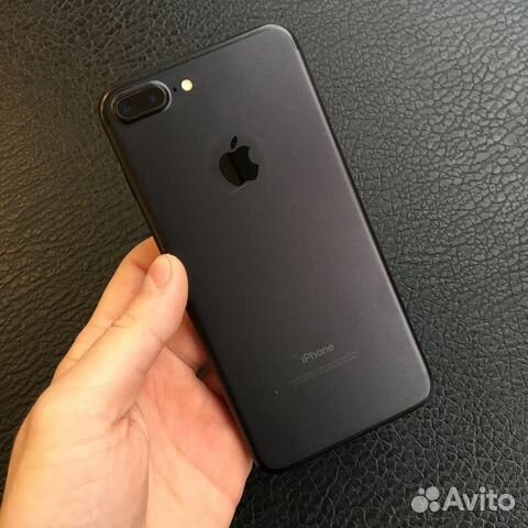 iPhone 7+ 32 gb чёрный матовый