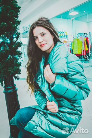 Пуховик женский Зимний