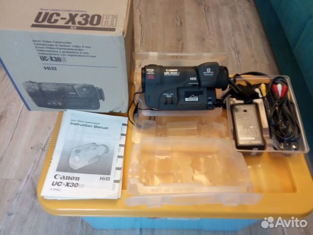 Canon UC-X30Hi, коробка, аксессуары, инструкция Canon UC-X30Hi, коробка, аксессуары, инструкция