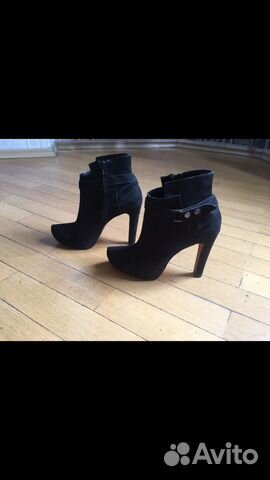 Ботильоны замшевые Roberto de la Crosse, р-р 39