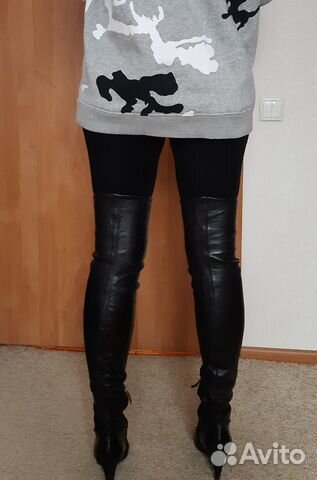 Ботфорты демисезон Ив сен лоран YSL