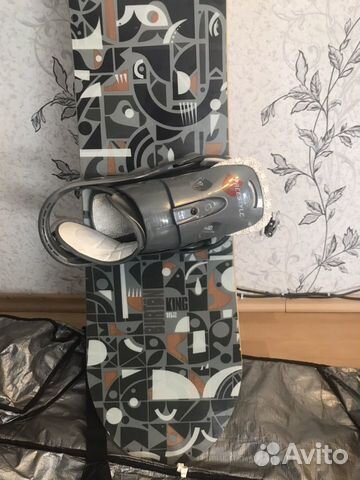 Сноуборд Burton king 162 + крепы Burton Freestyle Сноуборд Burton king 162 + крепы Burton Freestyle