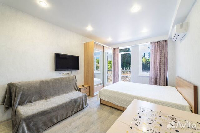 

Квартира-студия, 27 м², 2 кровати