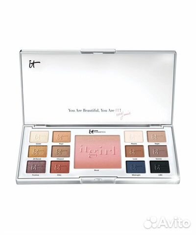 Палетка для макияжа IT girl palette Палетка для макияжа IT girl palette