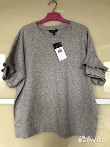 Ralph Lauren новый свитшот футболка оригинал