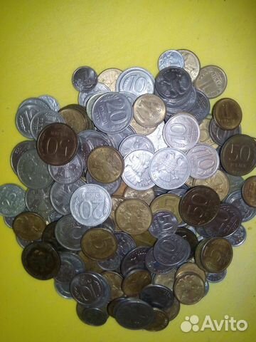 Монеты России с 1991 года 150 штук