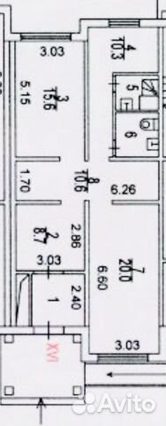 Помещение свободного назначения, 77 м²