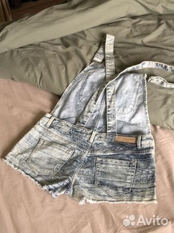 Джинсовый Комбинезон Zara Джинсовый Комбинезон Zara