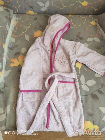 Детский банный халат