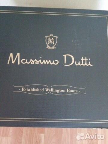 Резиновые сапоги Massimo Dutti 40 размер