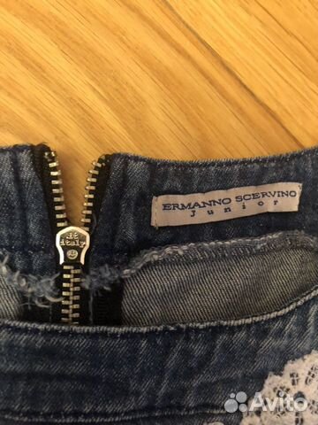 Сарафан Ermanno Scervino на 10 лет джинсовый