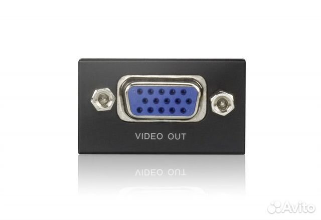 Мини приемник VGA и Аудио по кабелю Cat 5 (1280х10