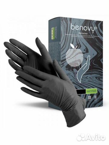 Перчатки винил, нитрил, латекс benovy Перчатки винил, нитрил, латекс benovy
