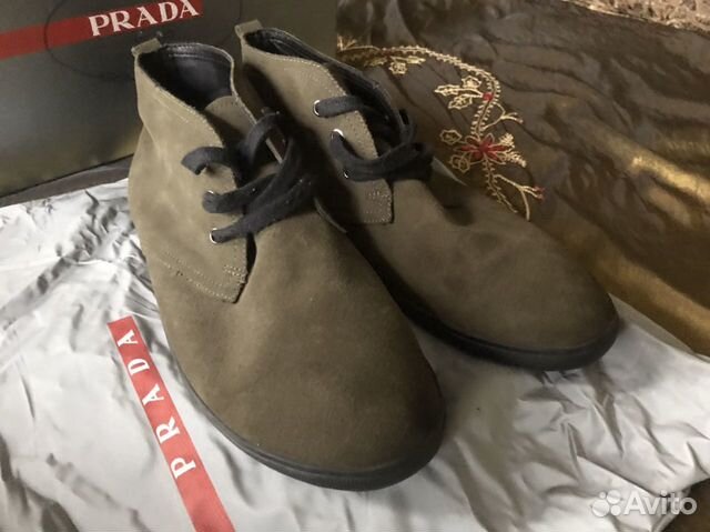 Ботинки Prada